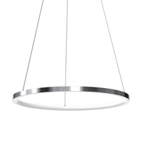 Milagro - Lampa wisząca ROTONDA CHROME 27W LED