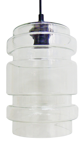 LAMPA WISZĄCA DECORADO 18 1X60W E27 KLOSZ BEZBARWNY
