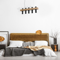 Milagro - Lampa wisząca WEST BLACK 5xGU10