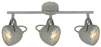 PENT LAMPA SUFITOWA LISTWA 3X50W GU10  BETONOWY SZARY