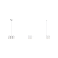 Milagro - Lampa wisząca (listwa) GENESIS WHITE 7xGU10