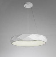 Lampa wisząca Reus biała LED 4000K