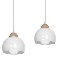 Milagro - Lampa wisząca DAMA WHITE 3xE27