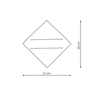 Kinkiet Cariati biały metal LED 3000K