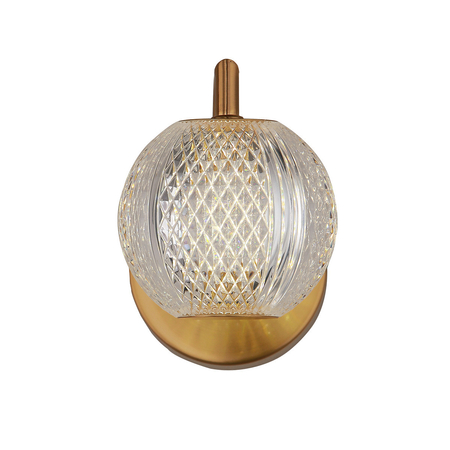 Diamond kinkiet złoty