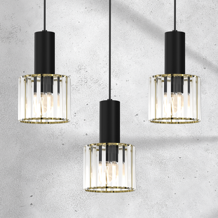 Milagro - Lampa wisząca CRISTAL 3xE27