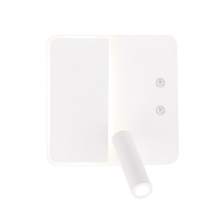 ALMA LAMPA KINKIET 6W+3W LED BIAŁY