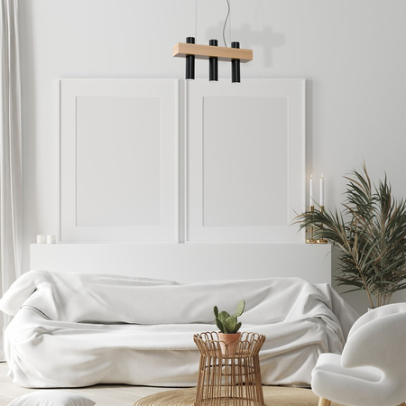 Milagro - Lampa wisząca WEST BLACK 3xGU10