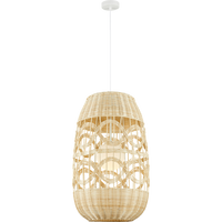 Milagro - Lampa wisząca ARONA NATURAL 1xE14 fi 400
