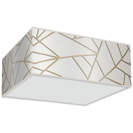 Milagro - Lampa sufitowa ZIGGY WHITE White/Gold 3xE27