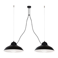 Milagro - Lampa wisząca GUSTAV BLACK 2xE27
