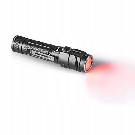 Latarka LED Videx 1000 Lumenów, Barwa 5000K, USB C, IP66, Wielofunkcyjna