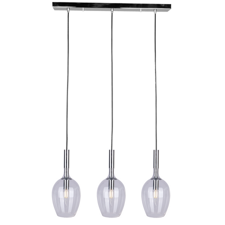 Milagro - Lampa wisząca TANGO CLEAR 3xE14