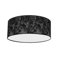 Milagro - Lampa Sufitowa SATINO SILVER 2xE27 Ø40cm
