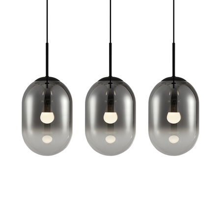 Milagro - Lampa wisząca ALIAS BLACK 3xE14
