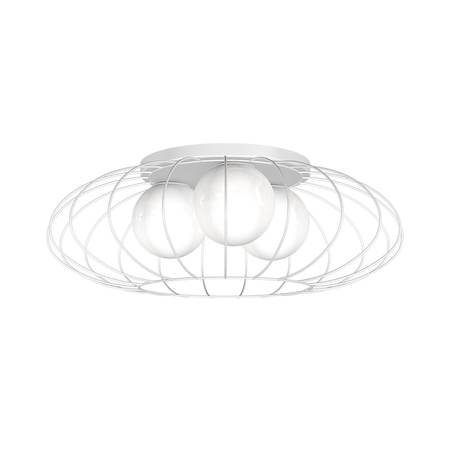 Milagro - Lampa Sufitowa KRONOS WHITE 3xE14