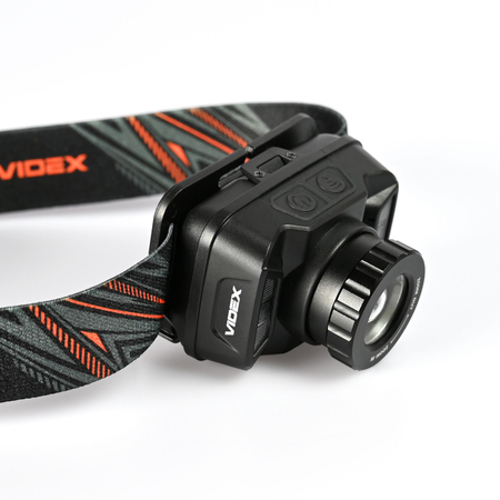 Latarka czołowa LED 5W ZOOM IP65 czujnik ruchu VLF-H045Z
