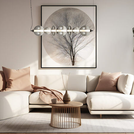 Lampa wisząca DAPHNE SMOKED 40W