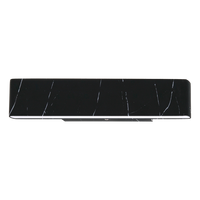 Milagro - Kinkiet PIERCE BLACK 12W LED