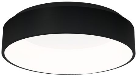 Plafon OHIO BLACK 40W LED 3000K-4000K Ø450mm