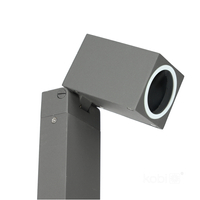 Słupek ogrodowy QUAZAR 15S 1xGU10 IP44 szary Kobi