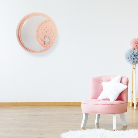 Milagro - Plafon NOTE PINK 45W LED Ø480 mm