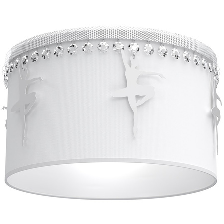 Milagro - Lampa sufitowa BALETNICA WHITE 1xE27