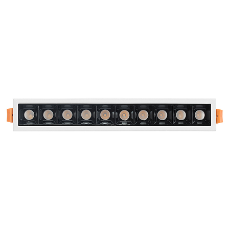 Lampa liniowa Led podtynkowa 20W 3000K biała JDL-10T