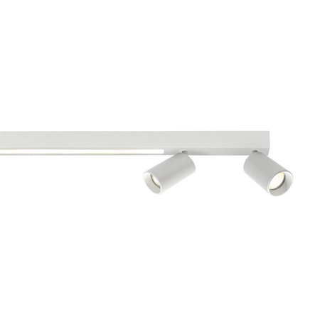 Lampa sufitowa Perugia 4xGU10 + 1xLED biała LP-0703/4C WH