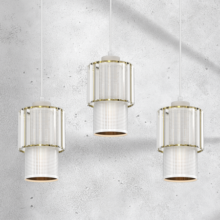 Milagro - Lampa wisząca BLANCO 3xE27
