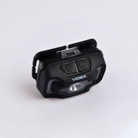 Latarka czołowa LED 5W + COB IP65 czujnik ruchu  VLF-H025C