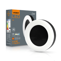 Oprawa Oświetleniowa Sufitowa Natynkowa Videx 15 W LED 19 cm 5000K Czarny VLE-BHFR-155B