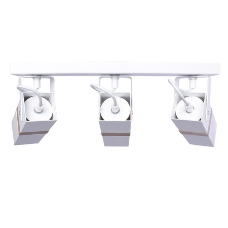 Milagro - Lampa sufitowa VIDAR WHITE 3xGU10