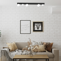 Milagro - Lampa sufitowa BIBIONE 5xG9