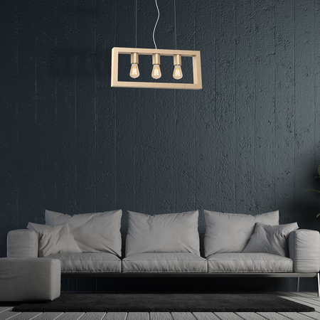 Milagro - Lampa wisząca MACK 3xE27