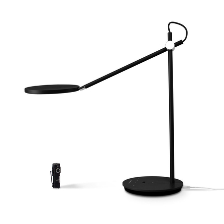Lampka biurkowa LED 20W czarna ściemnialna