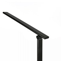 Lampka biurkowa czarna LED 18W z bezprzewodowym ładowaniem 1800-6500K 500lm