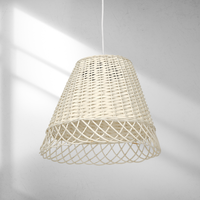 Milagro - Lampa wisząca VIMINI WHITE 1xE27