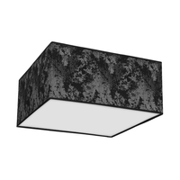 Milagro - Lampa Sufitowa SATINO SILVER 2xE27