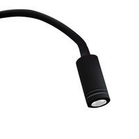 Milagro - Lampka nocna BASE 8W+2W BLACK