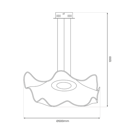 Lampa wisząca LARGO 16W LED