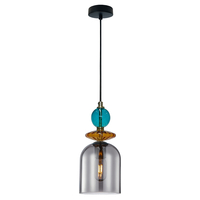 Lampa wisząca Tropea dymna 1xE27