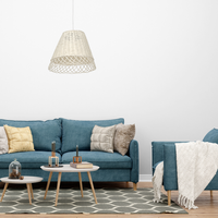 Milagro - Lampa wisząca VIMINI WHITE 1xE27
