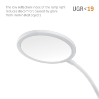 Lampka biurkowa LED 20W ściemnialna 4100K