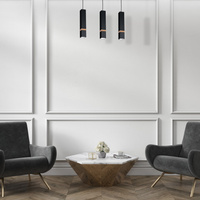 Milagro - Lampa wisząca VIDAR BLACK 3xGU10