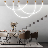 Lampa wisząca Rope Light 3 m biała Tuya Smart LED CCT