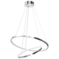 Milagro - Lampa wisząca ROTONDA CHROME 51W LED