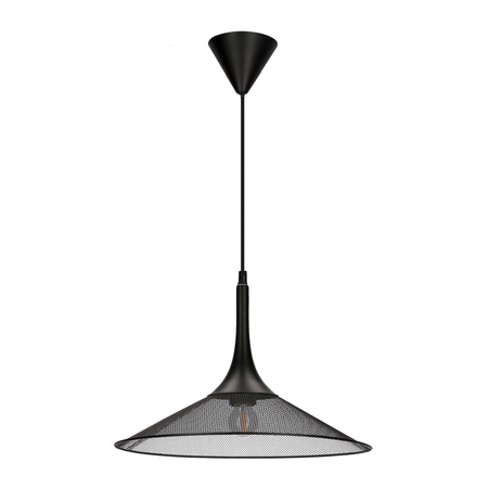 LAMPA WISZACA KIRUNA M 1 CZARNY 110x36x36
