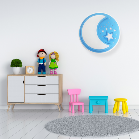 Milagro - Plafon NOTE BLUE 45W LED Ø480 mm