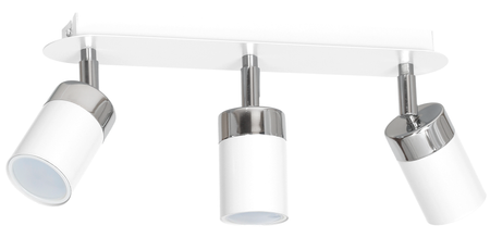 Lampa sufitowa Joker 3xGU10 Biały/Chrom